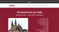 Desktop Screenshot of liedanzeiger.de